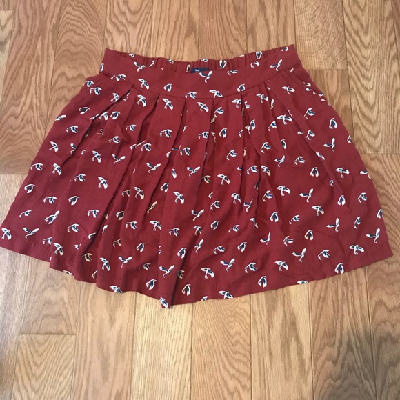 GAP Dresses & Skirts - NWT GAP Bird Print Skirt